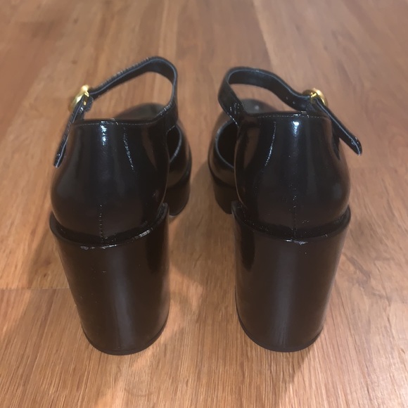 3.1 PHILLIP LIM Naomi Leather Platform Pumps - Picture 9 of 12